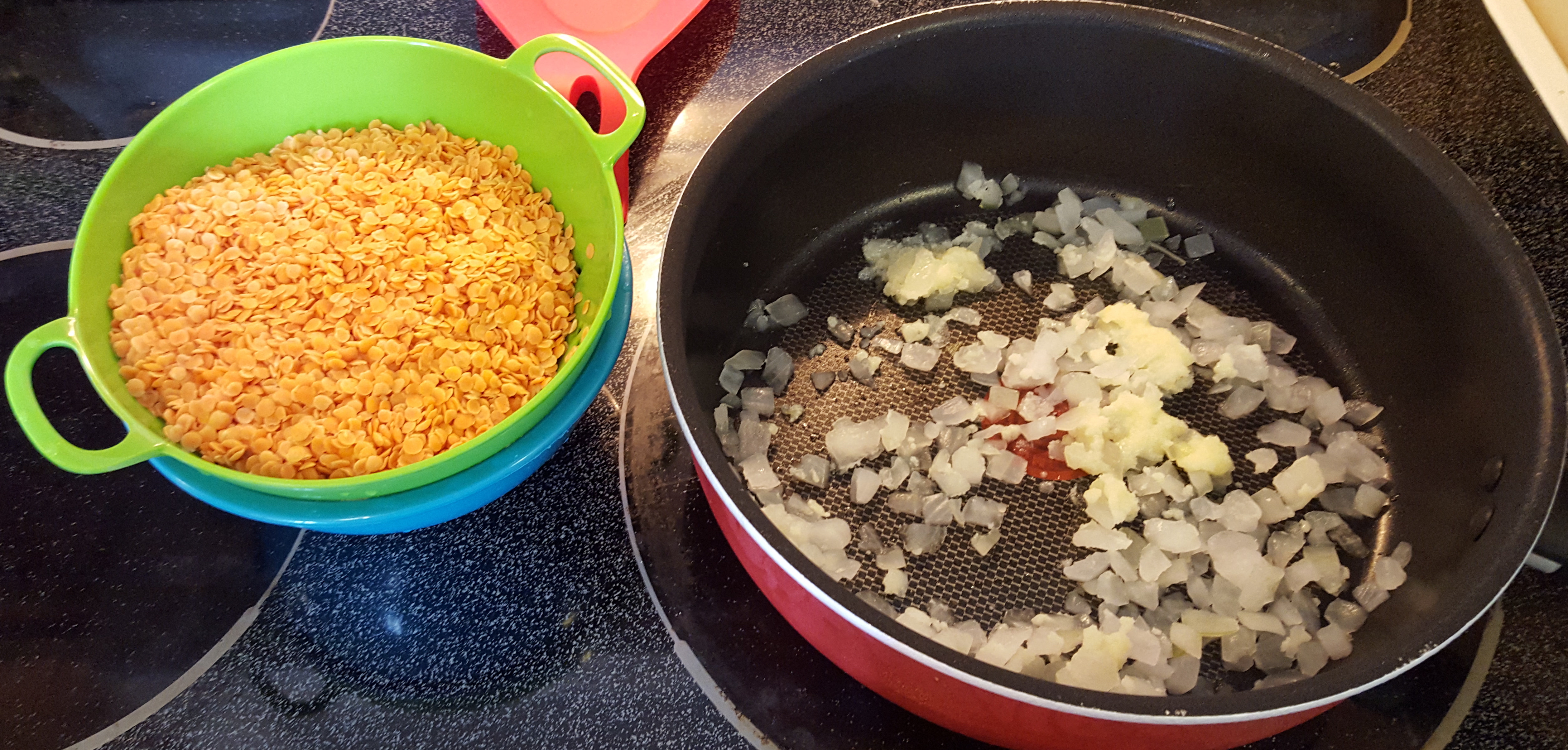 Dahl ingredients