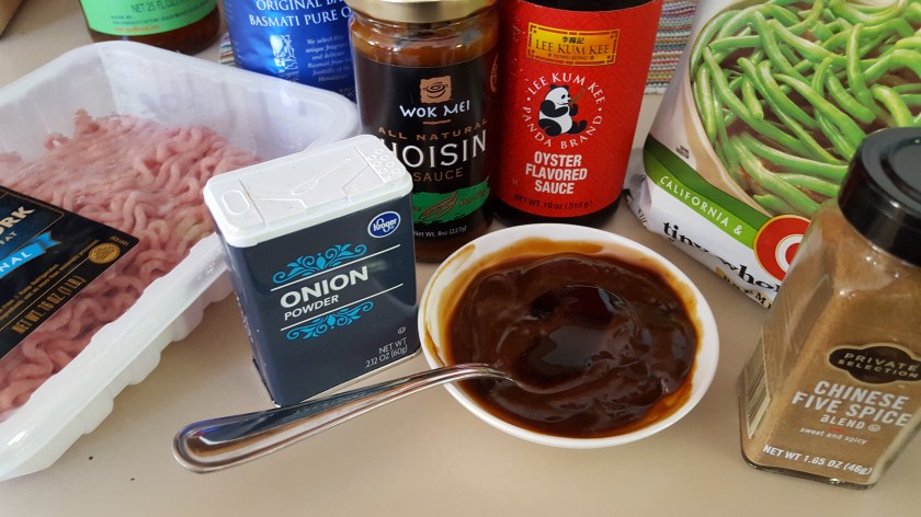 Chinese stir fry ingredients