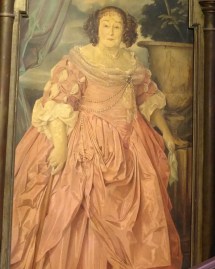 Fat Lady portrait from Harry Potter