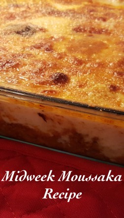 Midweek Moussaka Recipe