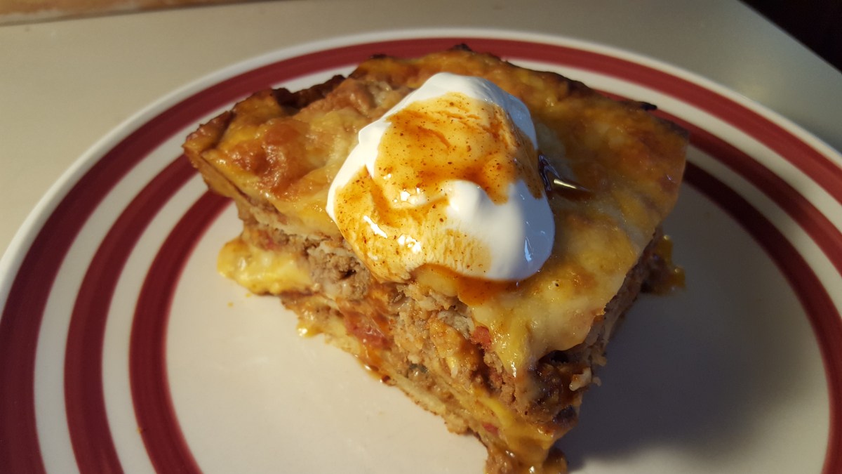 Layered enchilada casserole&nbsp;recipe