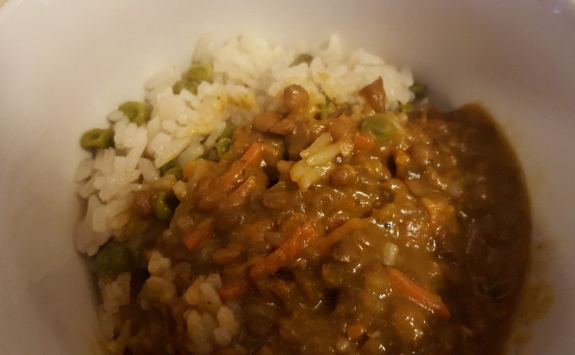 Roasted Sweet Potato and Lentil Curry&nbsp;recipe