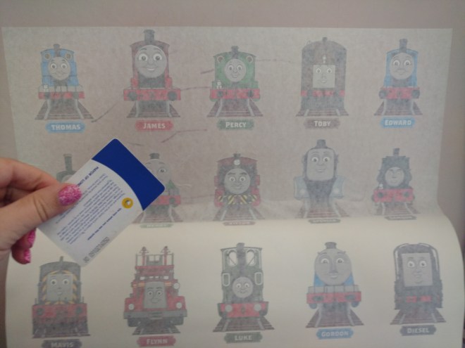 Sticking the sticker