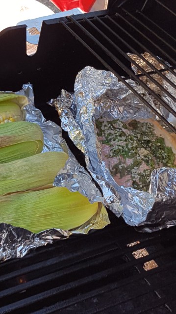 Corn and salmon on the grill.jpg