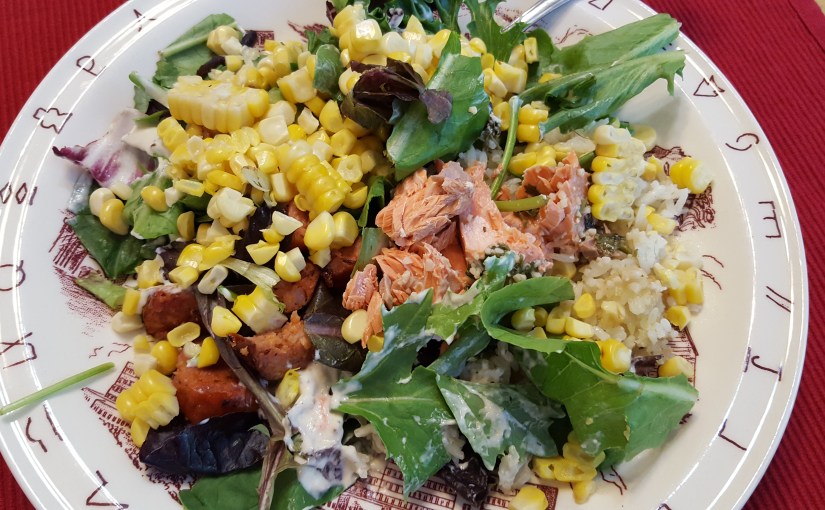 Grilled Salmon and Sweet Corn&nbsp;recipe