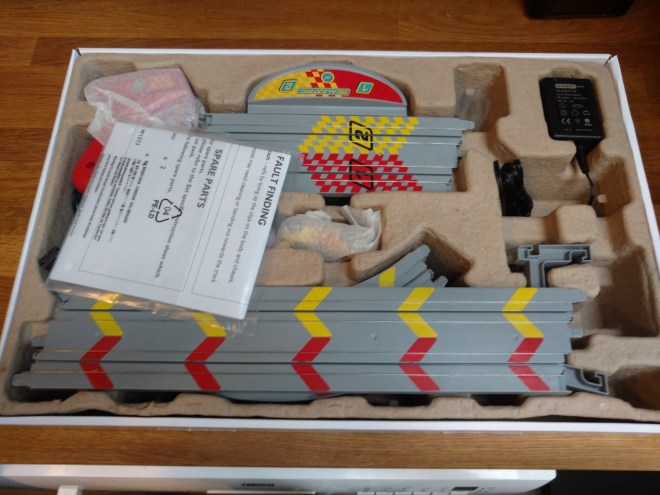 Open Scalextric box
